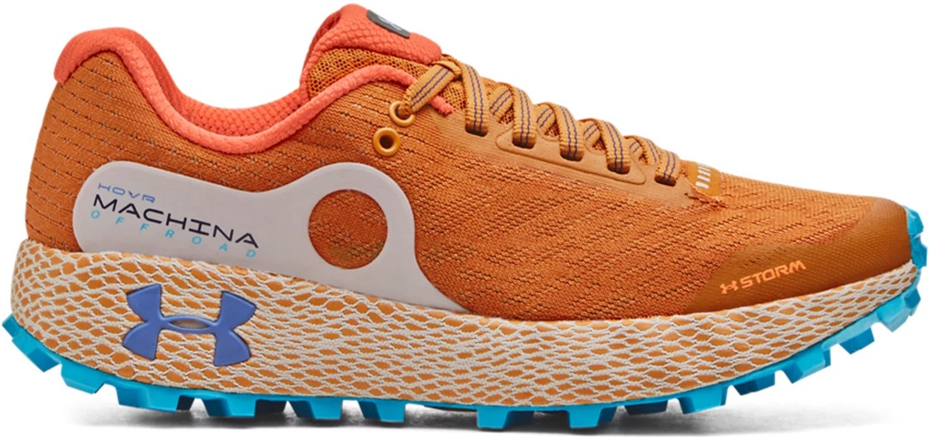 UA W HOVR Machina Off Road Orange