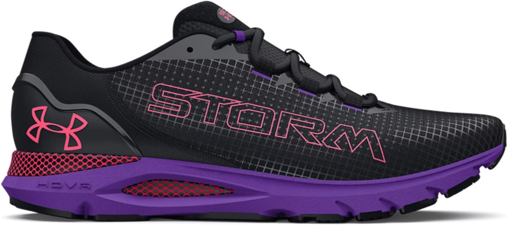 UA W HOVR Sonic 6 Storm Noir