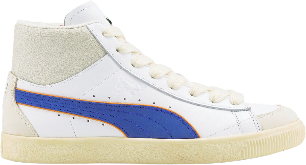 x RHUIGI Clyde Mid Bball Blanc