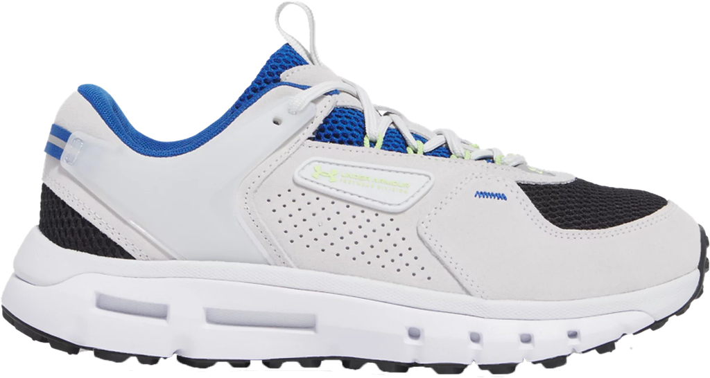 UA Summit Trek Suede-GRY Blanc