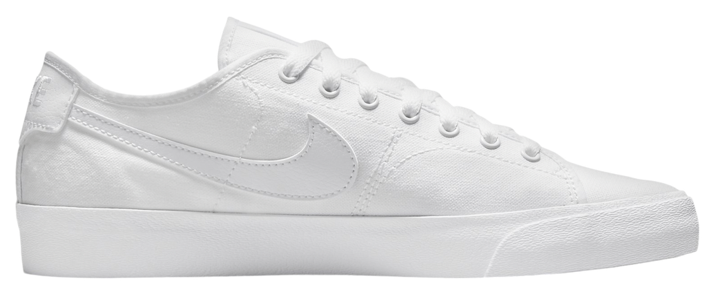 SB BLZR Court Skate Shoe Blanc