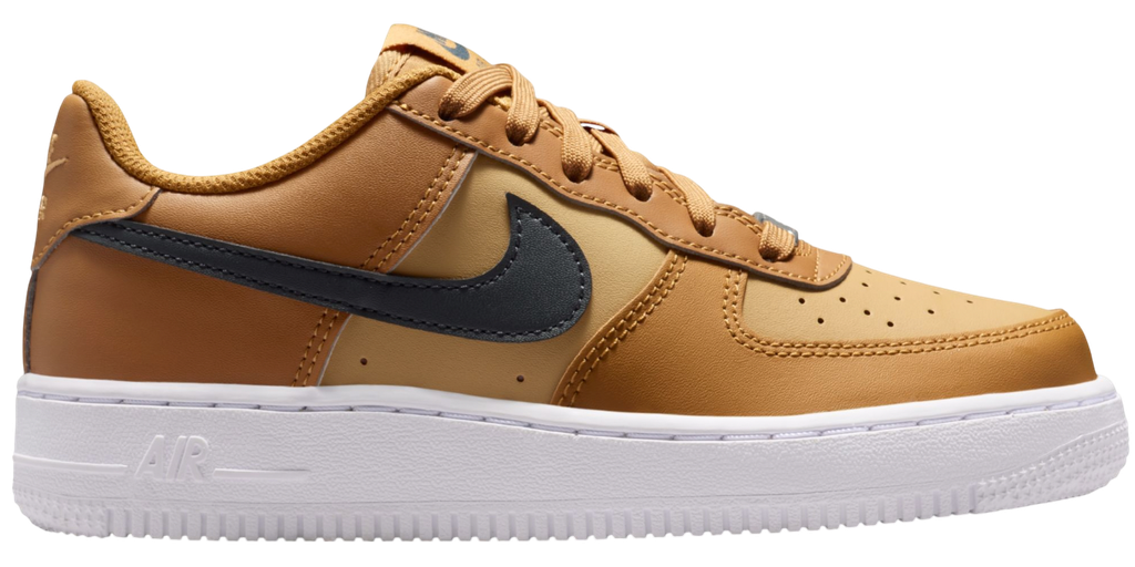 Air Force 1 Sneaker Kids Marron