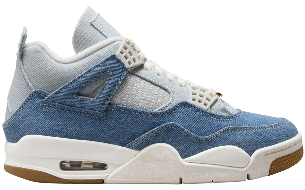 Jordan Air 4 Retro TEX Sneaker Women Bleu