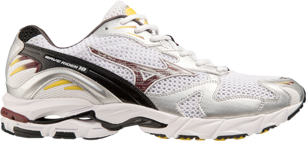 Mizuno Wave Rider 10 Blanc