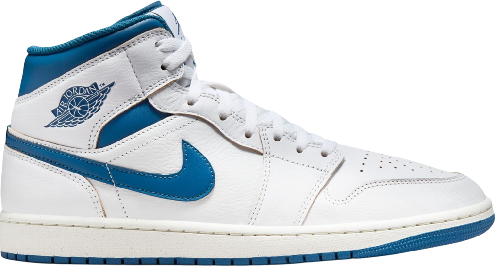 AIR JORDAN 1 MID SE (GS) Bleu