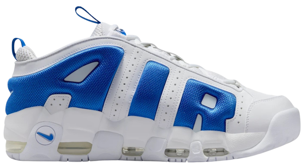 Air More Uptempo Low Sneaker Blanc