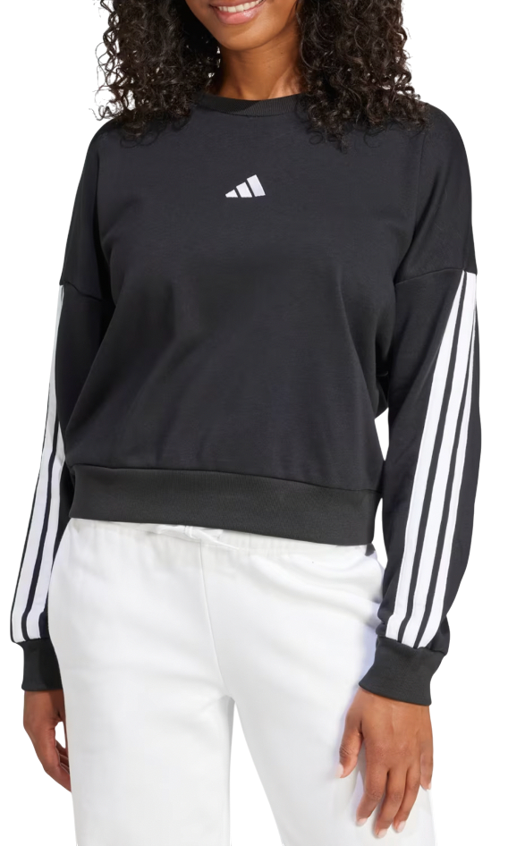 Sportswear Essentials 3 Stripes French Terry Women Noir