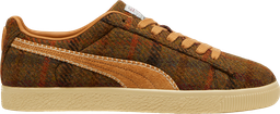 Clyde Harris Tweed Sneaker Marron
